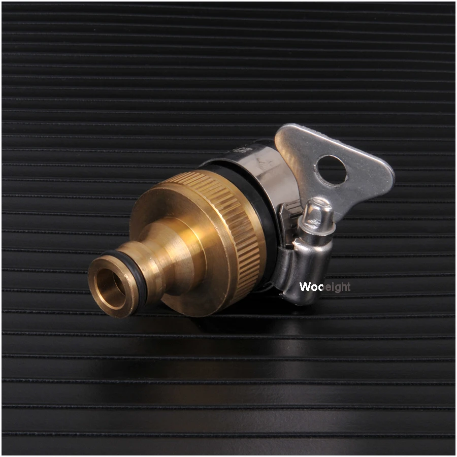 2Pcs 12 34 Inch Water Hose Connector for Water Gun Water Pipe with Garden Water Connector Tube Garden and Lawn Brass Connector