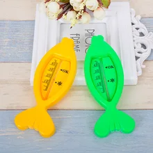 1Pc Water Thermometer Baby Bath Fish Shape Infants Toddler Shower Cartoon Floating Lovely Temperature Toy for Baby Care