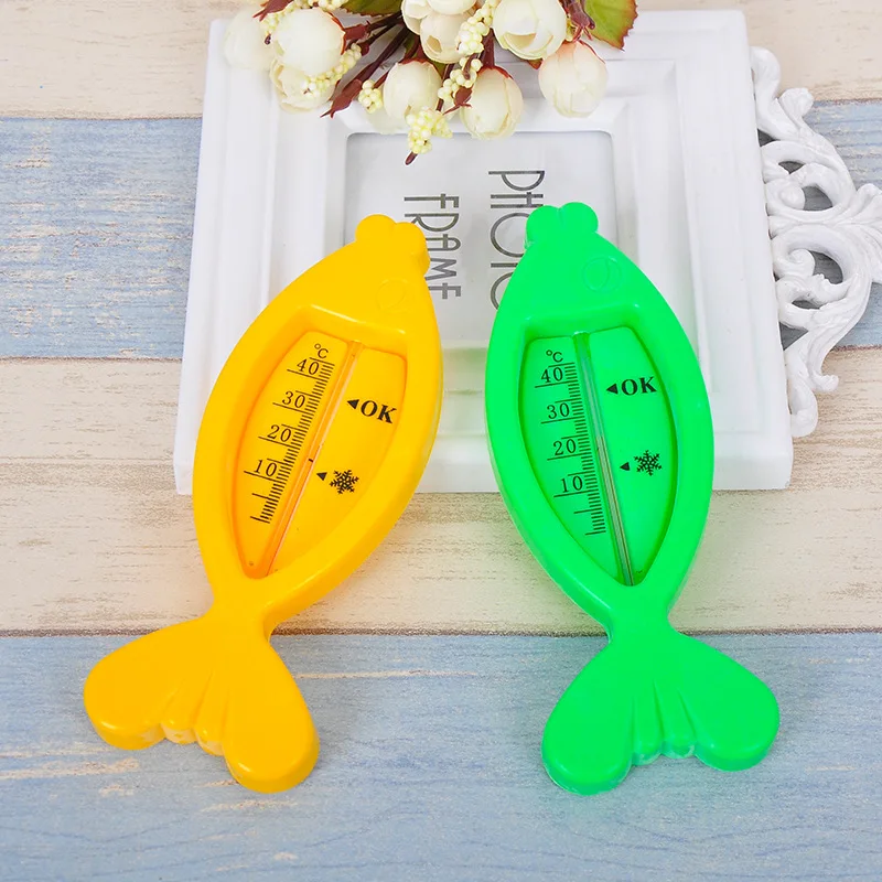 

1Pc Water Thermometer Baby Bath Fish Shape Infants Toddler Shower Cartoon Floating Lovely Temperature Toy for Baby Care