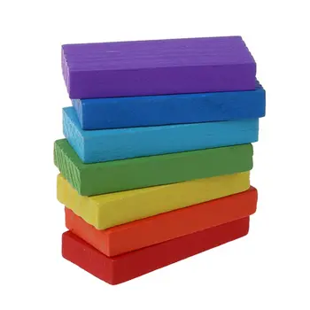 

Pack of 120 Mix Wooden Kids Children Domino Game Play Toys