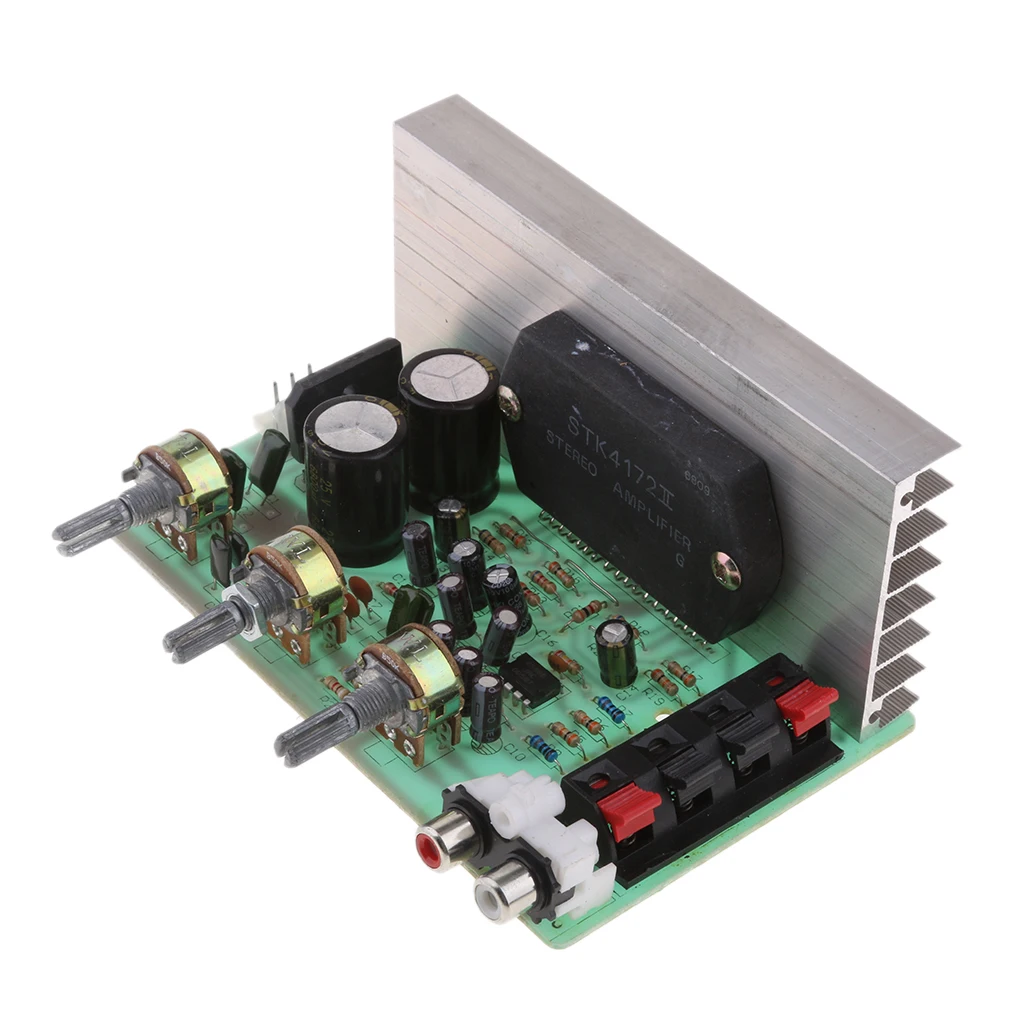

DX0408 Universal 2.0 Channel Digital Power Audio Stereo Amplifier Board DC 12V