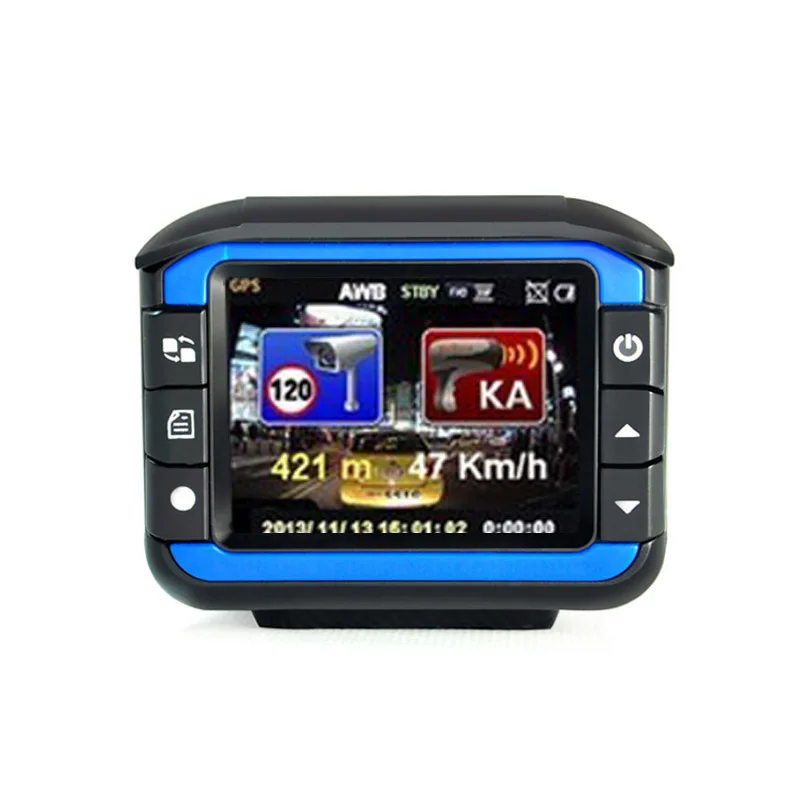 5 шт./лот! Русский Голос 3 в 1 Автомобильный видеорегистратор антирадар GPS