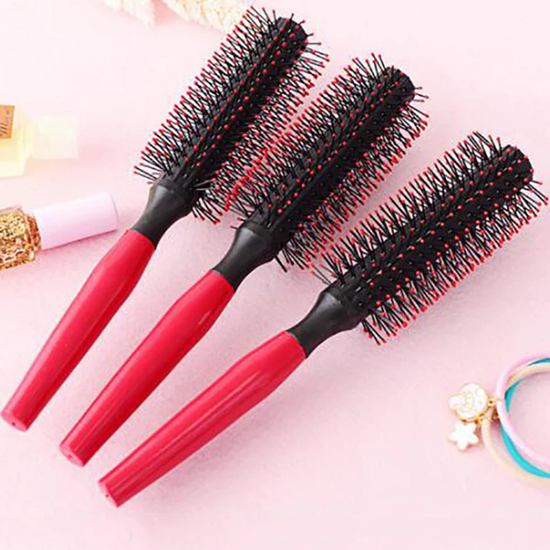 Buy Comb 1Pcs Round comb Curls Rolling comb Roller