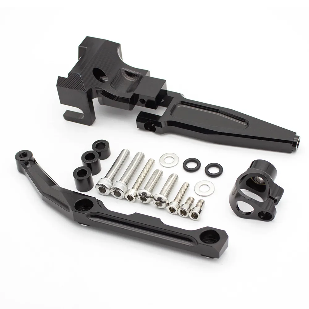 

For YAMAHA FJ-09 MT-09 MT09 Tracer 2016-2018 CNC Motorcycles Steering Damper Stabilize Damper Bracket Support Mounting Kit