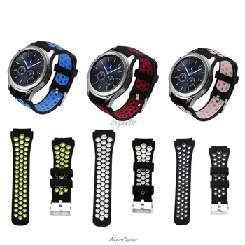 

Silicone Watchband Strap For Samsung Gear S3 Frontier SM-R760/R770 Smart Watch