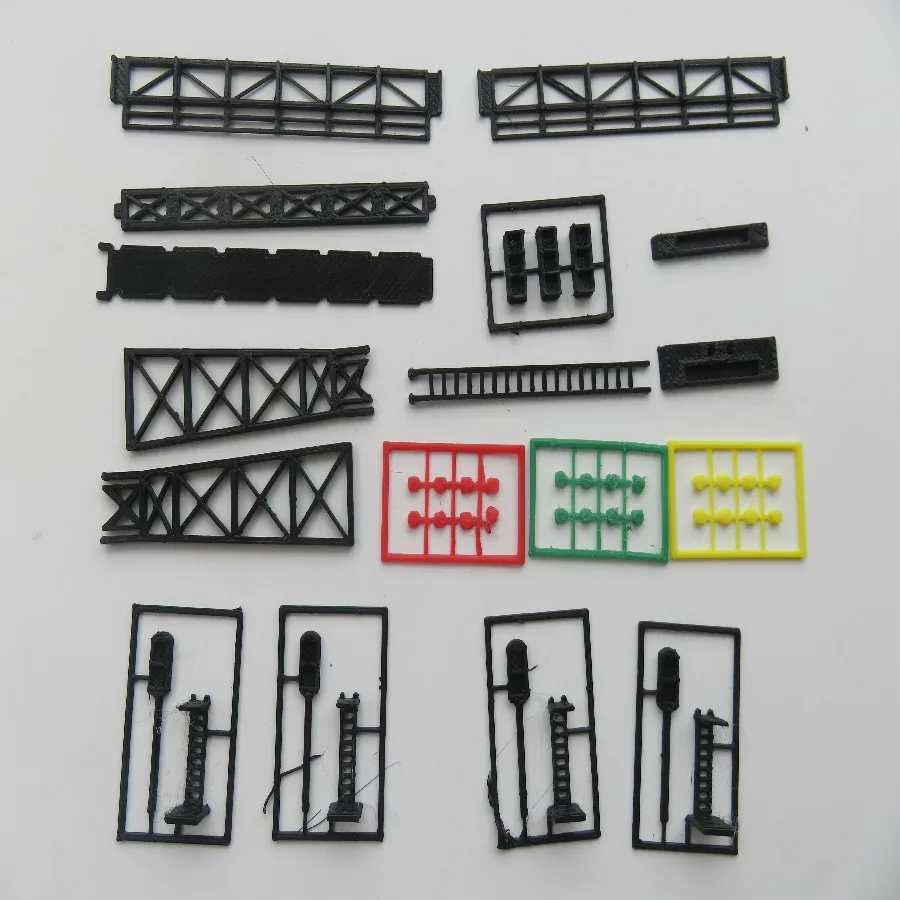 n scale model nuilding kits toy (4)