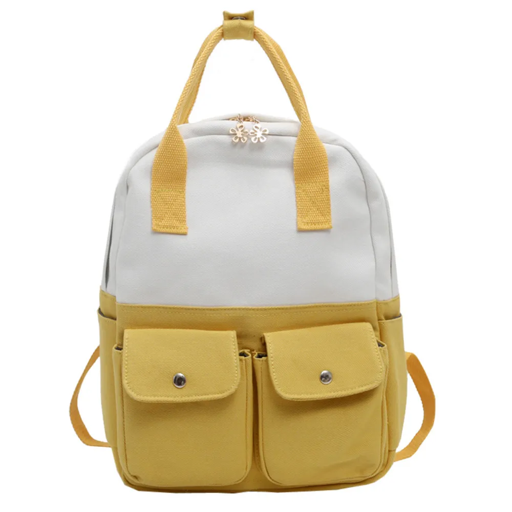 

School Bags Unisex Girls 2019 Fashion Canvas Backpack Men Large Capacity Travel Backpack Girls mochilas mujer bolsas feminina