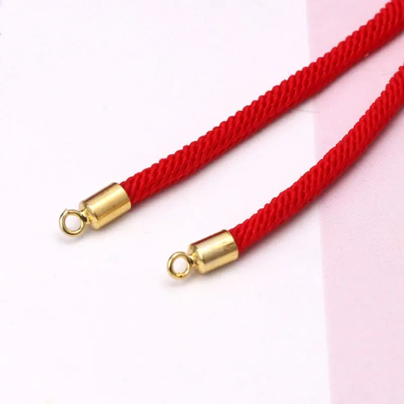 

Good Luck Handmade Red String Bracelet DIY Slider Chain Kabbalah Jewelry Making