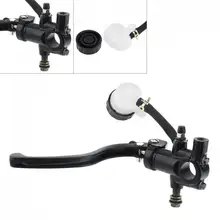 Мотоциклетный верхний главный цилиндр тормозной муфты с ЧПУ резервуар гидравлический насос рычаг прямой толкающий насос для Honda/Suzuki/Yamaha