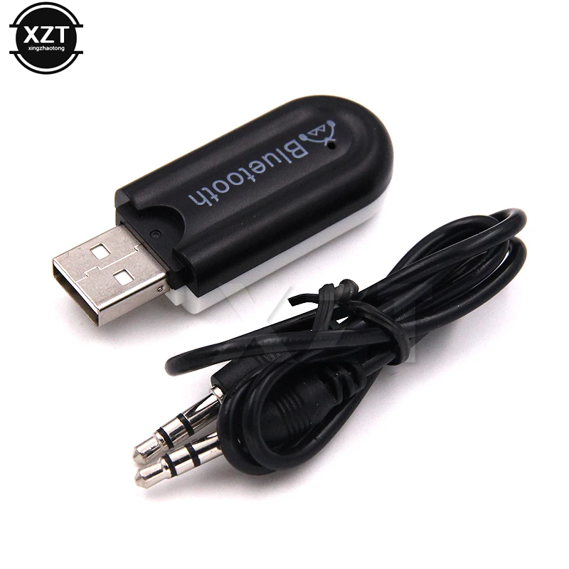 3.5mm USB Wireless Bluetooth4.0+EDR Music Audio Stereo Receiver Adapter Dongle