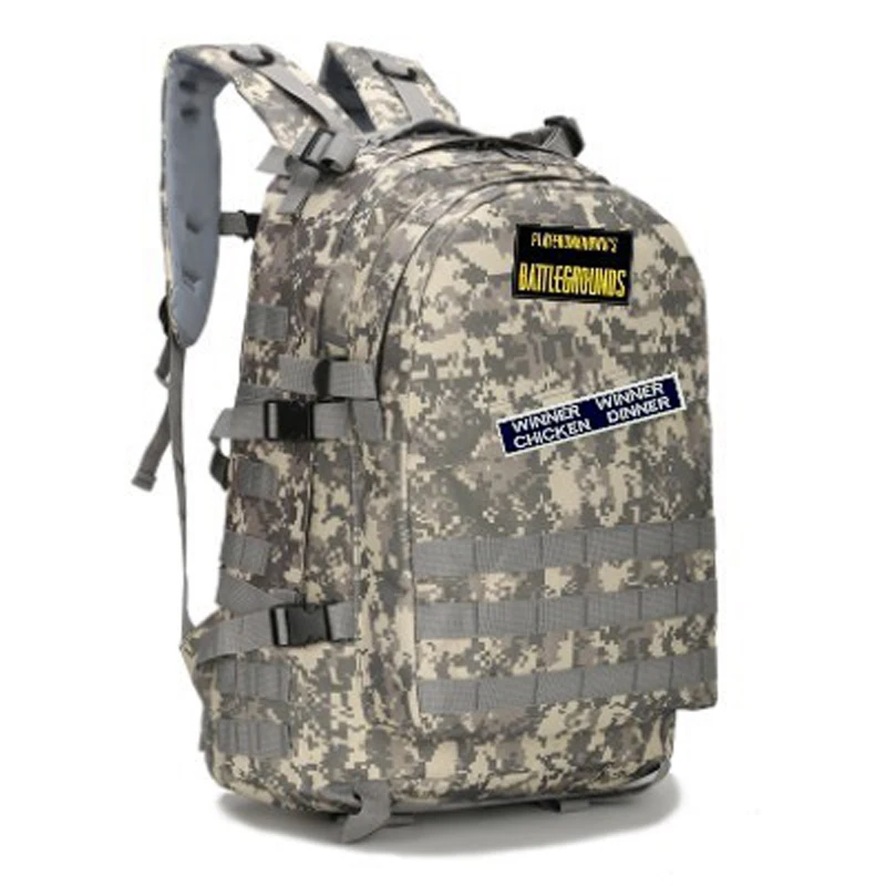  PUBG Level 3 Backpack Winner Winner Chicken Dinner Playerunknown's Battlegrounds Cosplay Desert Cam