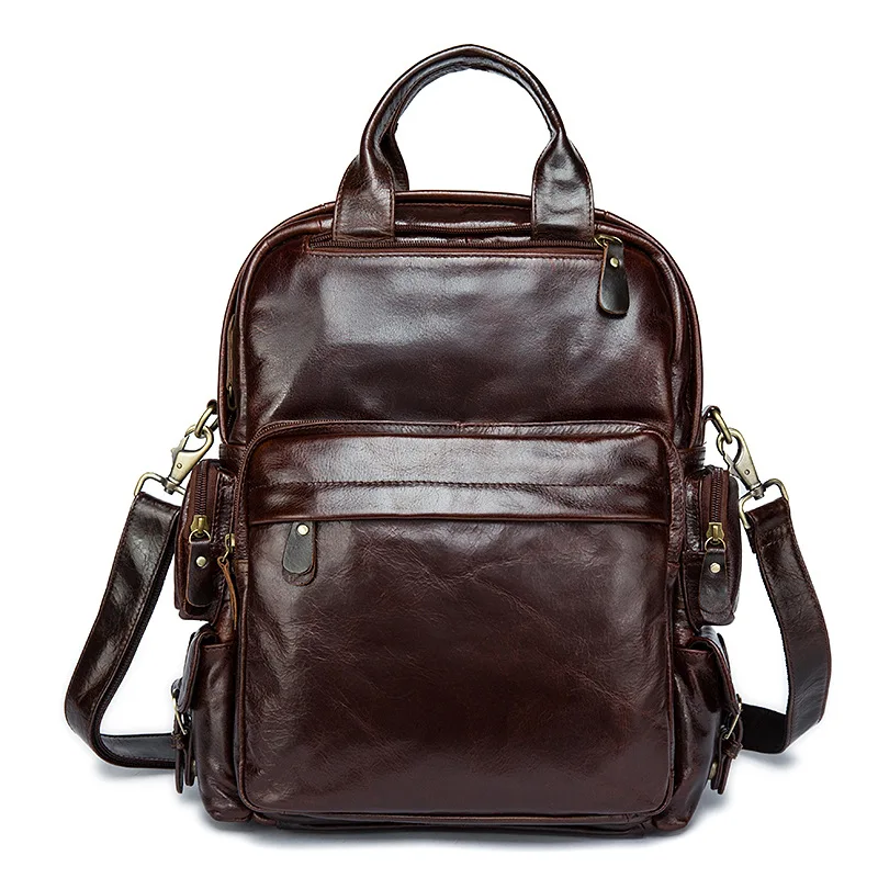 Cuir 1 Hommes Avec De Femmes Aetoo À Dos Le Voyage En Peau Vache Sac Paragraphe Casual Zipper D'épaule Et JTcF3Kl1