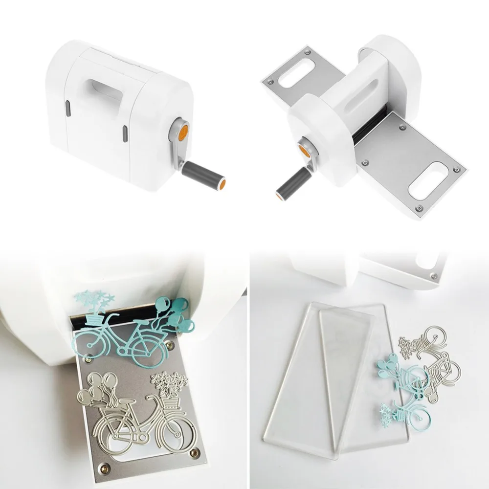 

Dies Cutting Embossing Machine Scrapbooking Cutter Piece Die Cut Paper Cutter with Replacement Pad DIY Embossing Die Tool