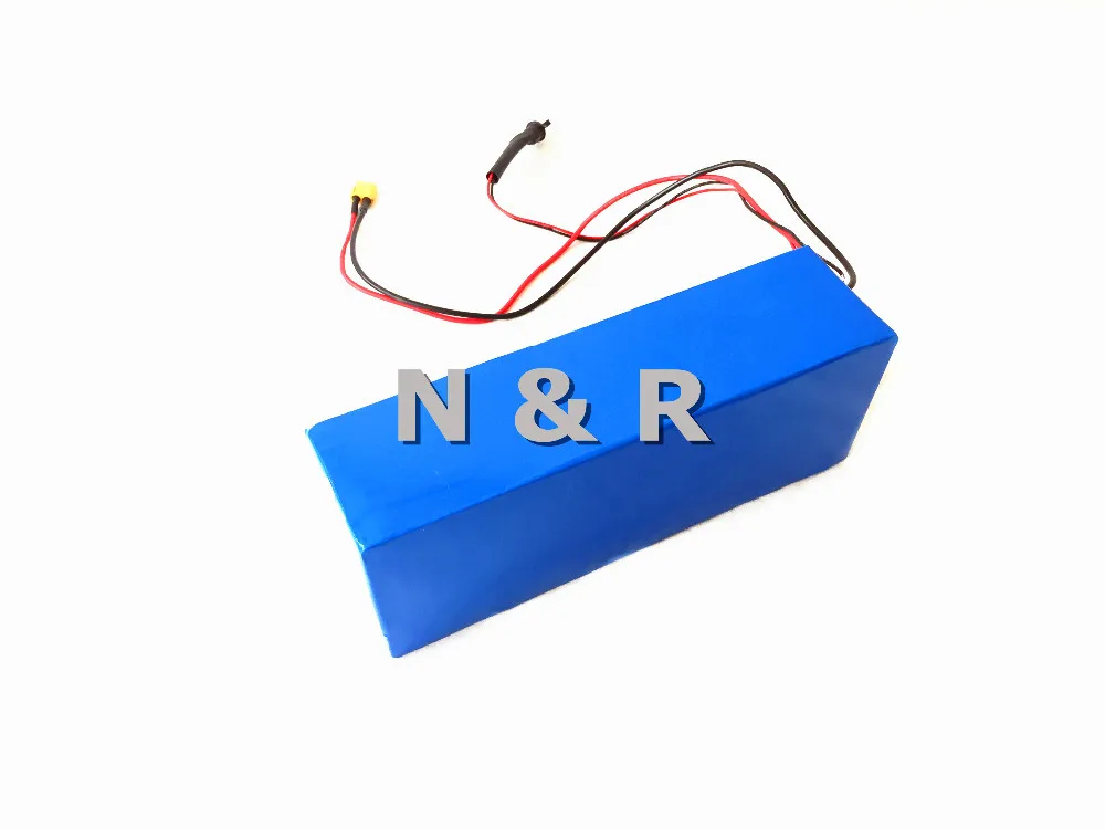 Best Free shipping 48v 1500w electric bike conversion kit with 48v 13ah samsung cell triangle lithium battery 2