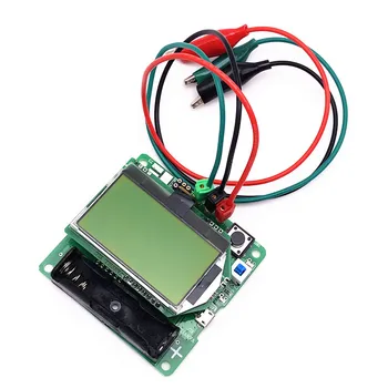

3.7V Newest version of inductor-capacitor ESR meter DIY MG328 multifunction Tester