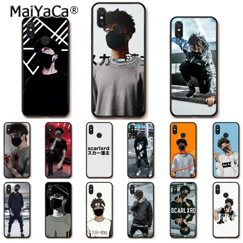 

MaiYaCa Scarlxrd DIY Phone Case for Xiaomi Redmi4X 6A S2 Go Redmi 5 5Plus Note4 Note5 7 Note6Pro