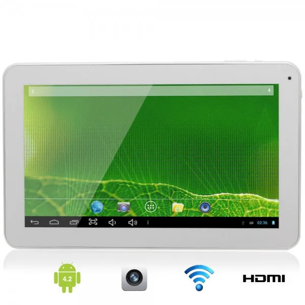 DHL 5 шт./лот 10. "Android 4,2 планшетный ПК, двухъядерный Allwinner A20 1,2 ГГц 8G/1G емкостный сенсорный экран HDMI Веб-камера wi-fi 10 дюймов