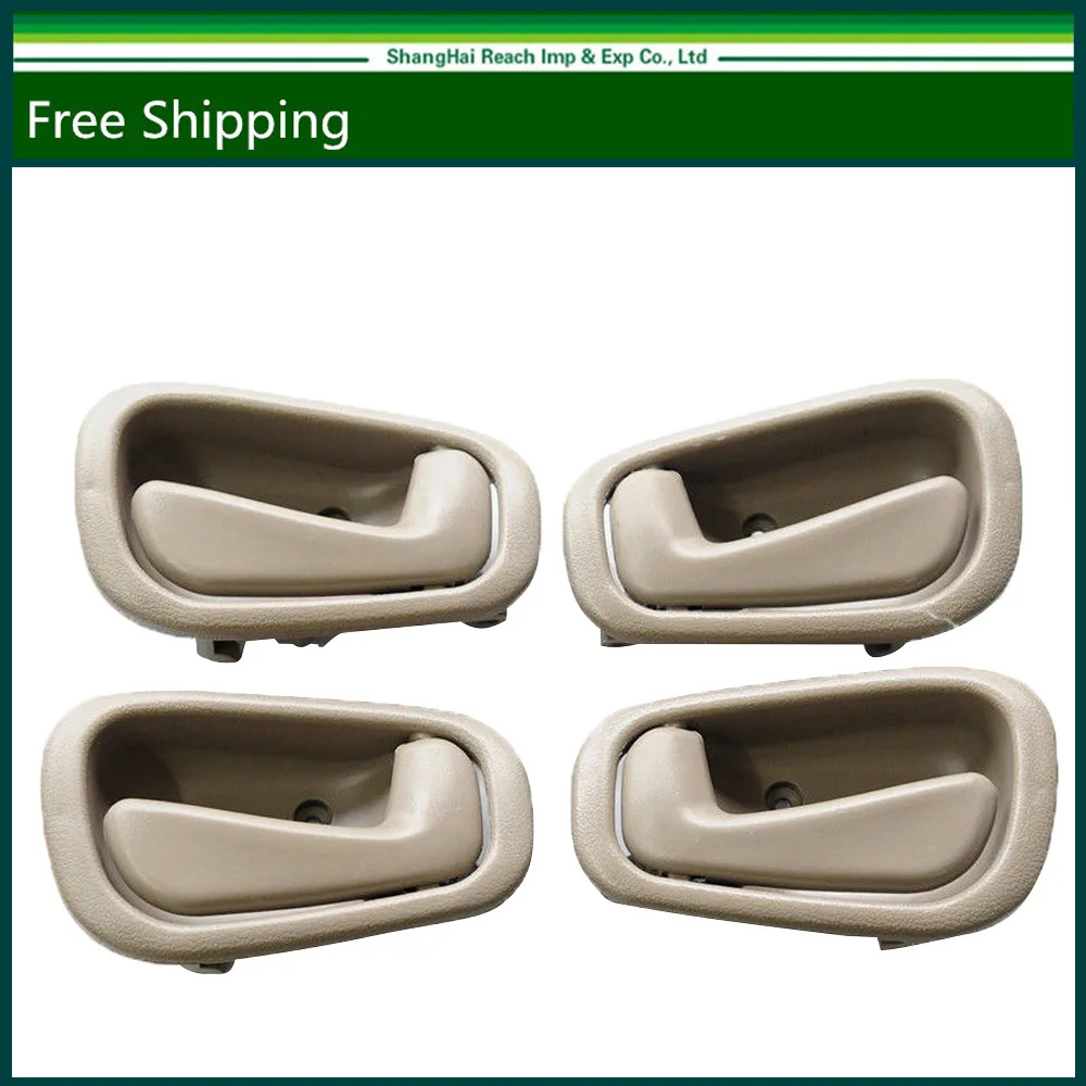 e2c Interior Door Handle for Toyota Corolla/Chevrolet Prizm Beige Pair