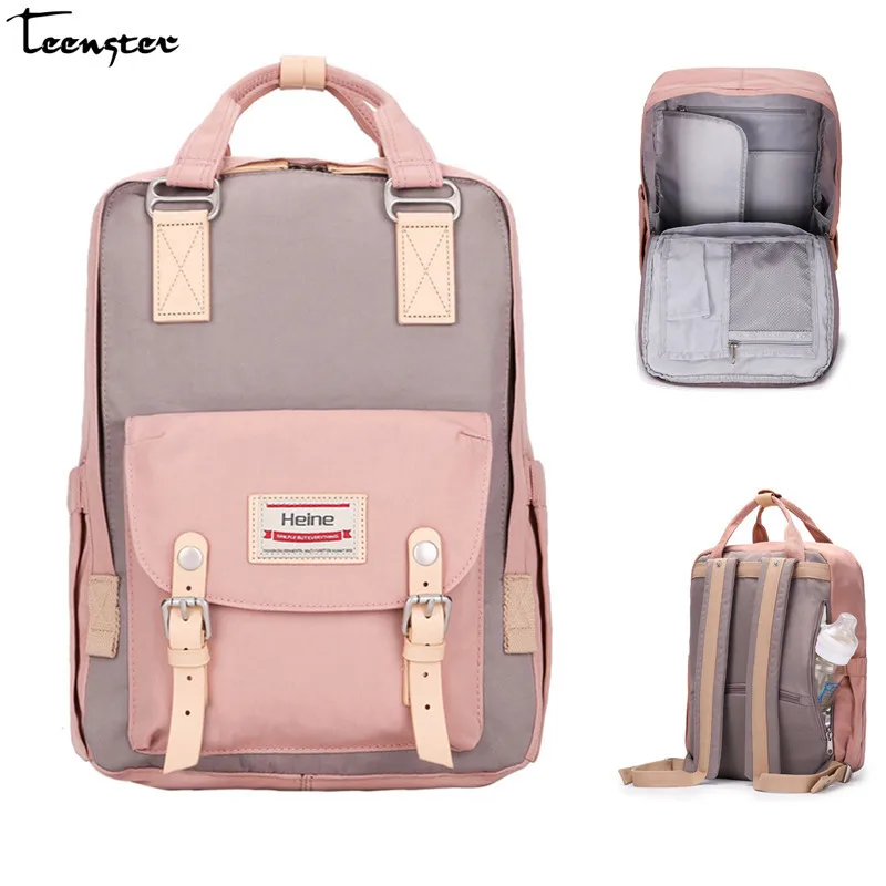 

Teenster Diaper Bag Multi-function Baby Care Bag for Stroller Baby Backpack Stuff Waterproof High-capacity Travel Mommy Bag