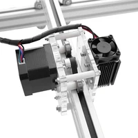 cnc קאטר חיתוך לייזר מיני Eastshape 40x50cm DC שולחניים DIY 300-5500mw 12V / חריטה חרט מכונת CNC קאטר 300mW מדפסת (3)