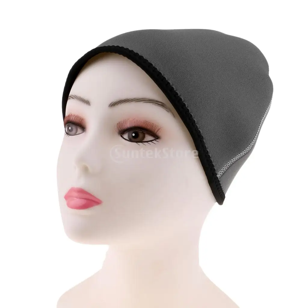 2mm Neoprene Men Women Beanie Hat Super Stretchy Warm Waterproof Swimming Surfing Sailing Kayaking Hat S/M/L