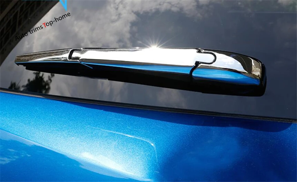 

High Quality ! For TOYOTA RAV4 RAV 4 2014 - 2017 ABS Rear Behind Window Wiper Cover Trim 3 Pcs / Set