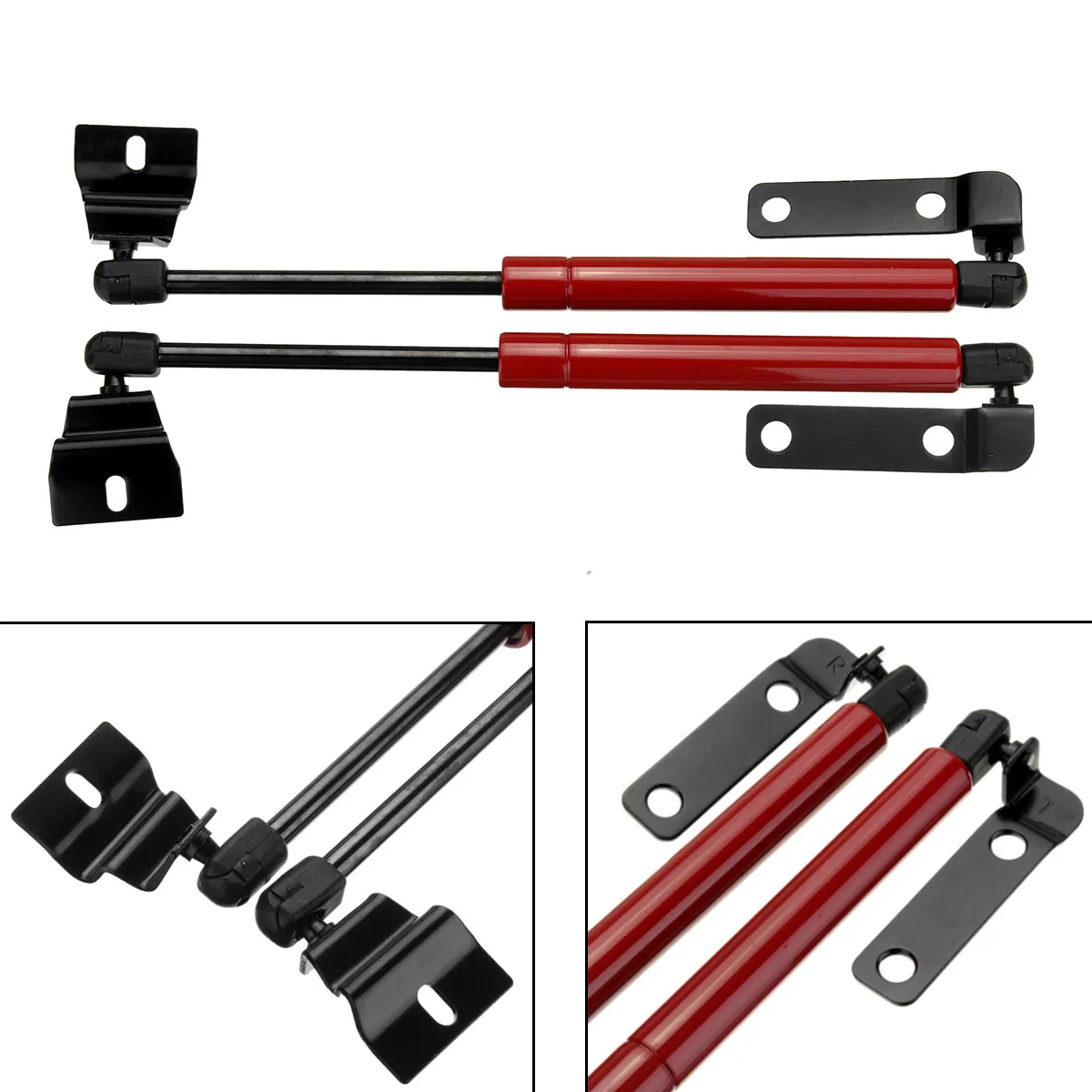 

Pair Front Hood Bonnet Gas Shock Strut Damper Lift Kit For Toyota Hilux 2005-2012