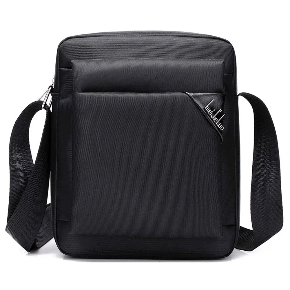 Мужская сумка-мессенджер для планшета, сумка на плечо, сумка-портфель, сумка через плечо, практичная сумка-слинг, Мужская однотонная сумка