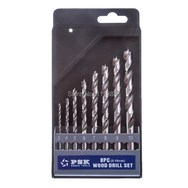 

HSS 8PCS Wood Drill Set