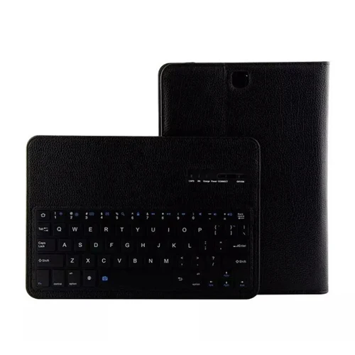 Беспроводной Bluetooth клавиатура для Samsung Galaxy Tab S2 9,7 дюймов SM-T810 SM-T815 SM-T813 SM-T819 съёмный Корпус чехол на магните - Цвет: KEYBOARD COVER-BK