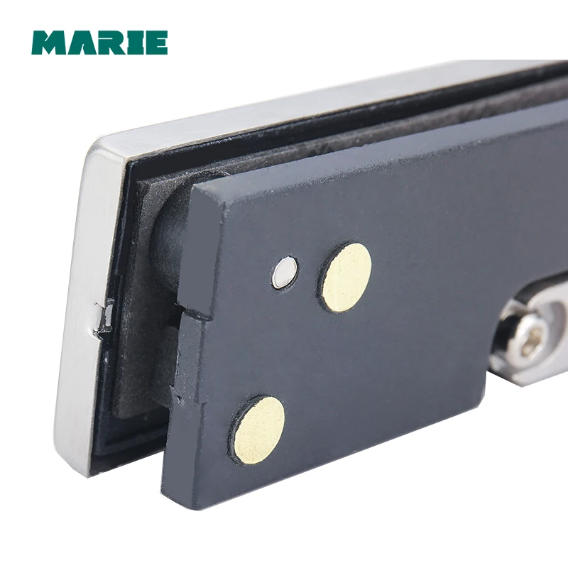 Super Quality Down Clamp Patch Fitting For Glass Door Connection Between Floor Spring and Glass Door