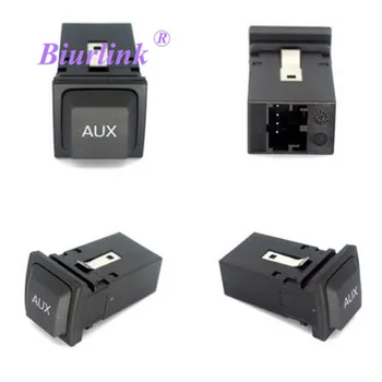 

Biurlink Car Auto Headunit Aux Switch Button for Volkswagen RCD510 RNS510 RCD310