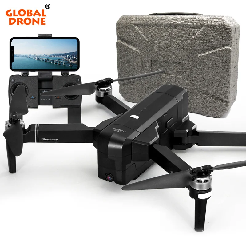 Global Drone Profissional Follow Me RC Dron 5G Wifi FPV Long Time Fly Quadrocopter GPS Drones with Camera HD 1080P VS CG033 F11