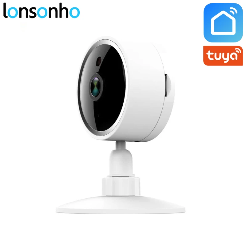 

Lonsonho Wireless Smart Wifi IP Camera 1080P 2MP Tuya Smart Life Two Way Audio Night Vision Motion Sensor Smart Home Security