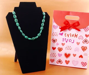 

2PCS Black Choker Necklace Display Neck Bust Stand 320x225mm CHIC