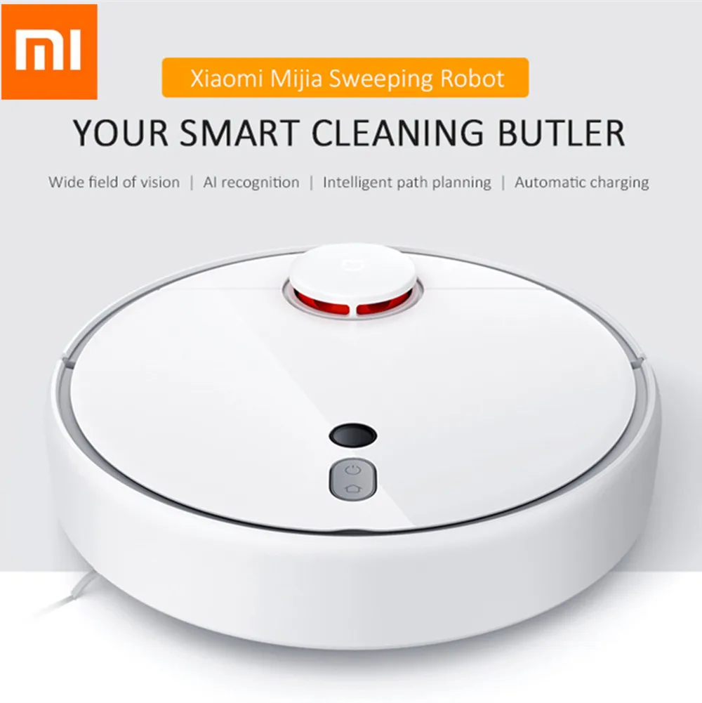 

Xiaomi Mijia 1S Vacuum Cleaner AI Intelligent Planning 5200mAh 2000Pa Strong Suction LDS Navigation APP Control Sweeping Robot