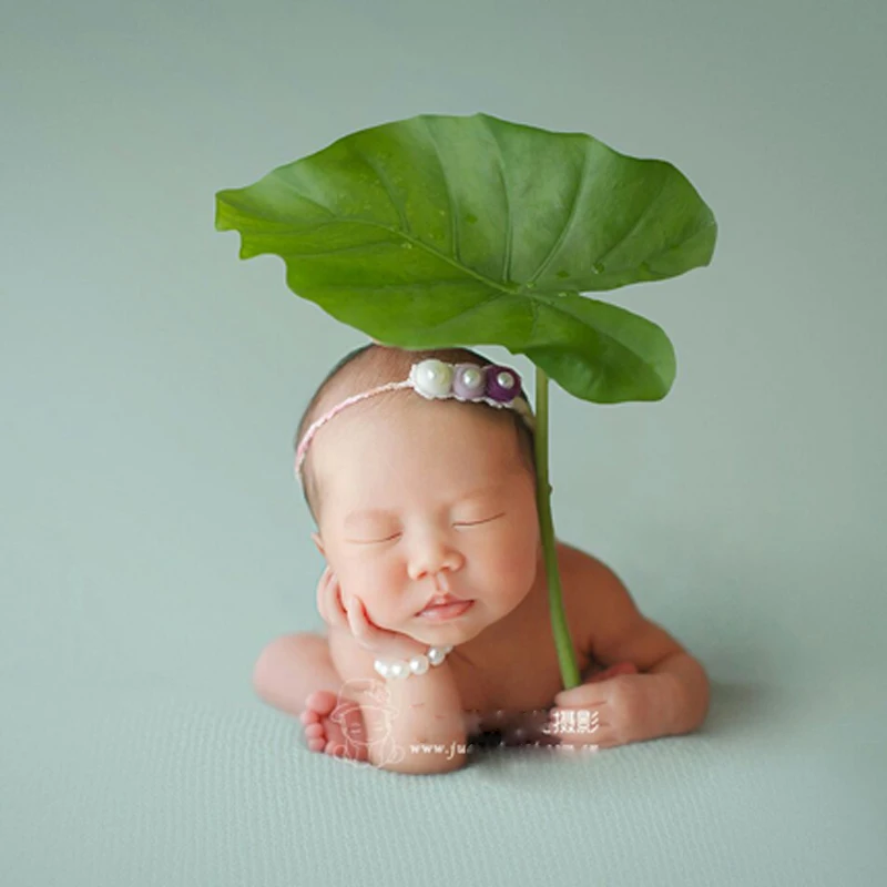 Creative Baby Photography Lotus Leaf Photo Props accessories Shoot For Studio | Детская одежда и обувь