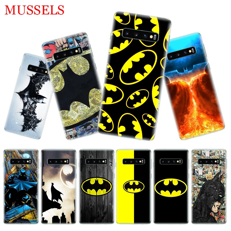 

Batman Superhero Phone Case for Samsung Galaxy S10 Plus S10E Lite A50 A70 A30 A10 A20E M20 M10 A20 A80 A40 Cover