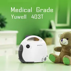 Yuwell 403T сжимающий небулайзер профессиональное медицинское оборудование бронхит ринит ингалятор дети портативный ингалятор для