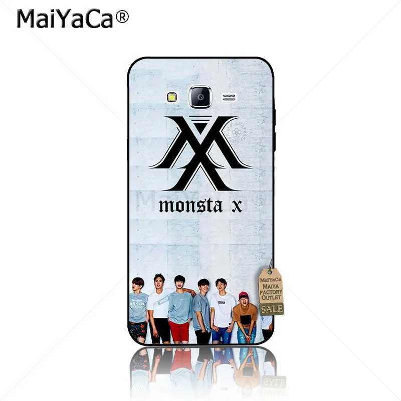 MaiYaCa Monsta X Band Высокое качество аксессуары для телефона чехол samsung j7 j8 j6 j2pro a9 a6 a8