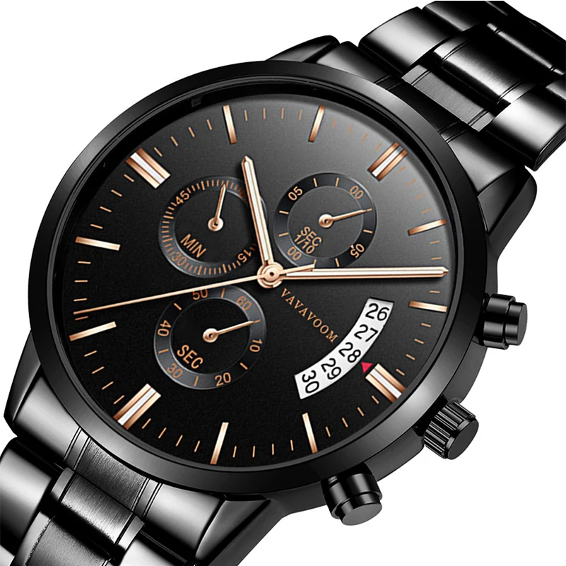 

Fashion Business Watch Men Quartz Waterproof Clock Men Watches Top Brand Luxury Business Waterproof Watch With Calendar