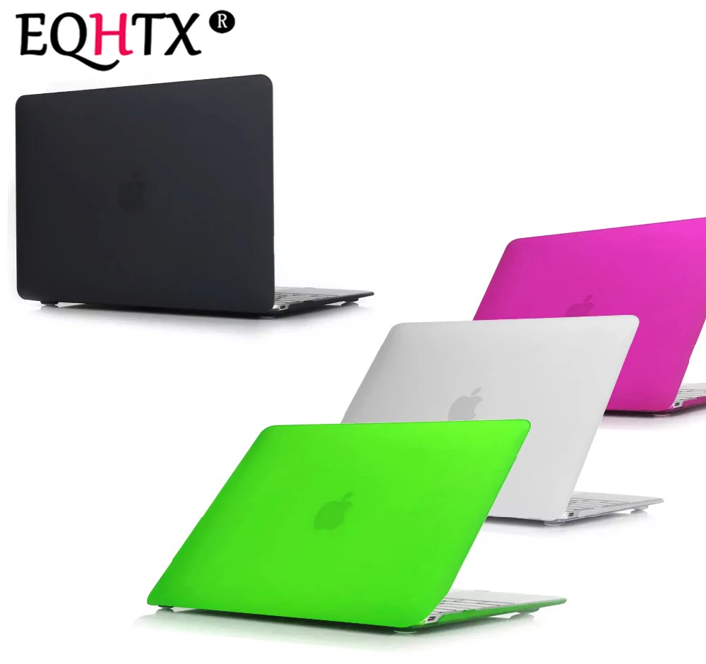 

New Laptop Case For Apple MacBook Air 13 Pro Retina 11 12 13 15 for mac book New Pro 13 15 inch with Touch ID,Bar+Screen film