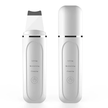

Rechargeable Ultrasonic Skin Scrubber Peeling Ultrassonico Exfoliante Facial Skin Care Device