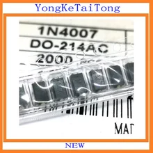 100 шт./лот с выпрямительным диодом M7 1N4007 SMA DO-214AC