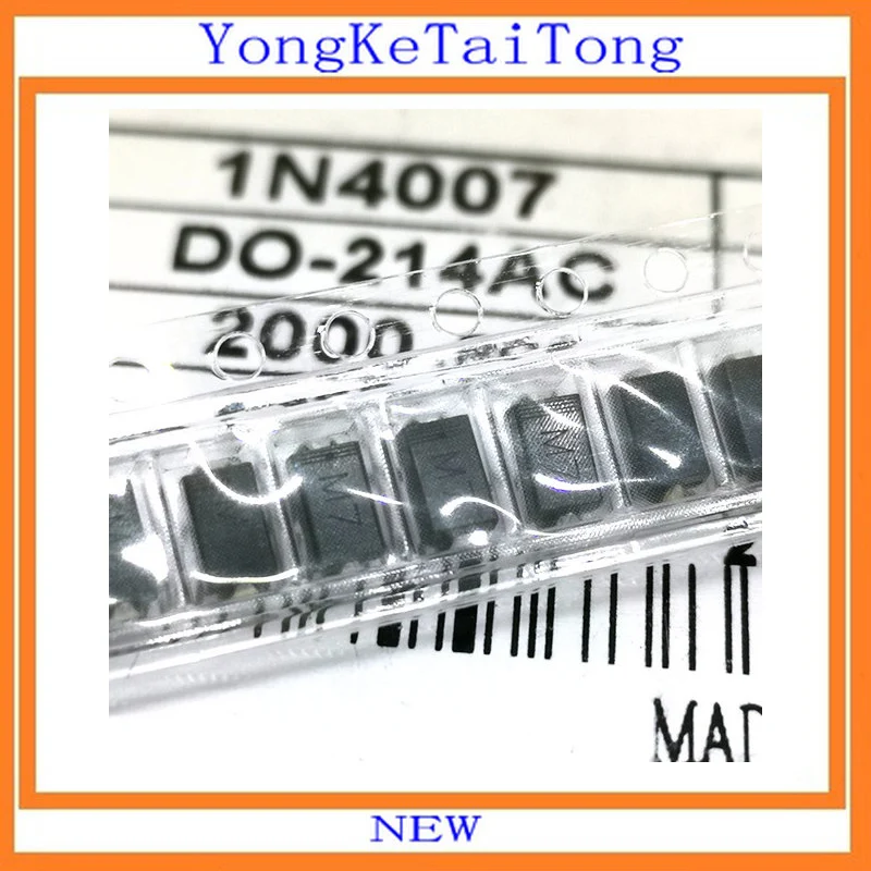 

100PCS/LOT Rectifier Diode M7 1N4007 SMA DO-214AC