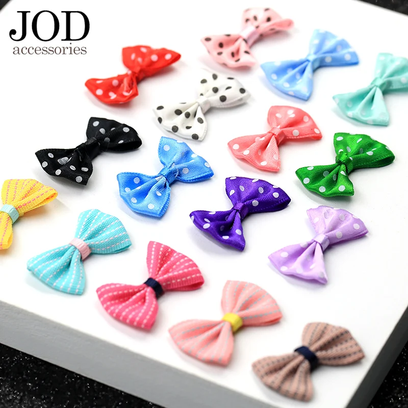 

JOD* 10pcs mini Satin Ribbon Bow Gift Package DIY Handmade Wedding Decoration Scrapbooking Embellishment Sewing Craft Accessory