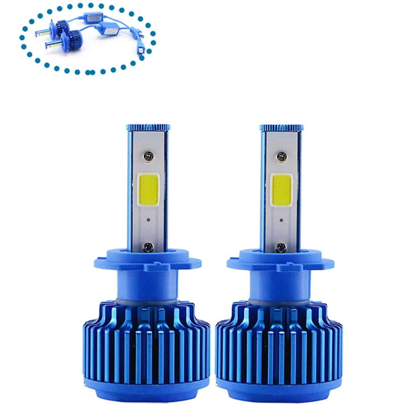 Auxbeam NF-03 H7 LED Headlight Bulbs Conversion Kit with 2 Pcs of Headlight 60W
