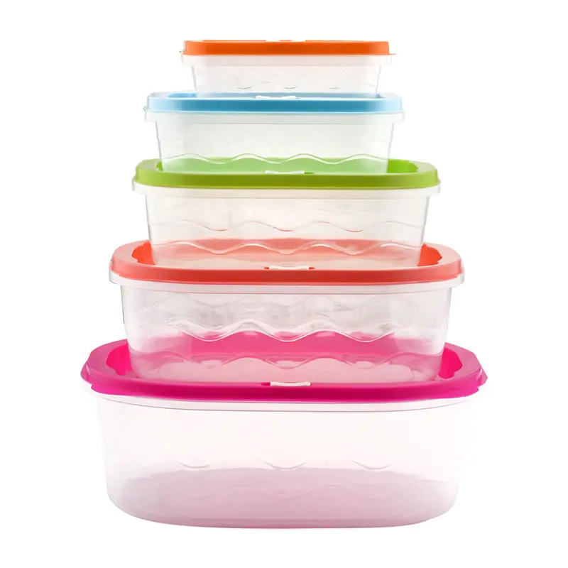 Buy 5pcs/set Food Containers with Lids Refrigerator