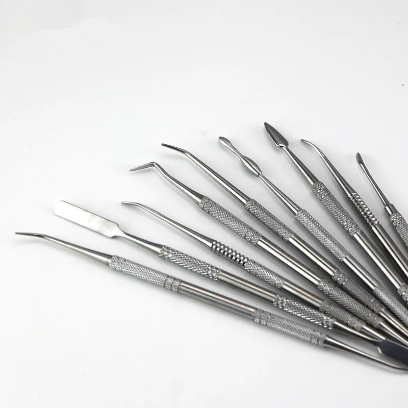10pcs Stainless steel clay sculpture knife Sculpture tools for modeling ceramic crafts