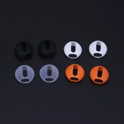 OOTDTY 2 пары ультратонких силиконовые вкладыши вкладышей крышки обновленная для Apple Airpods iPhone 8 7 6 6 S плюс 5 5S SE X EarPods Новый
